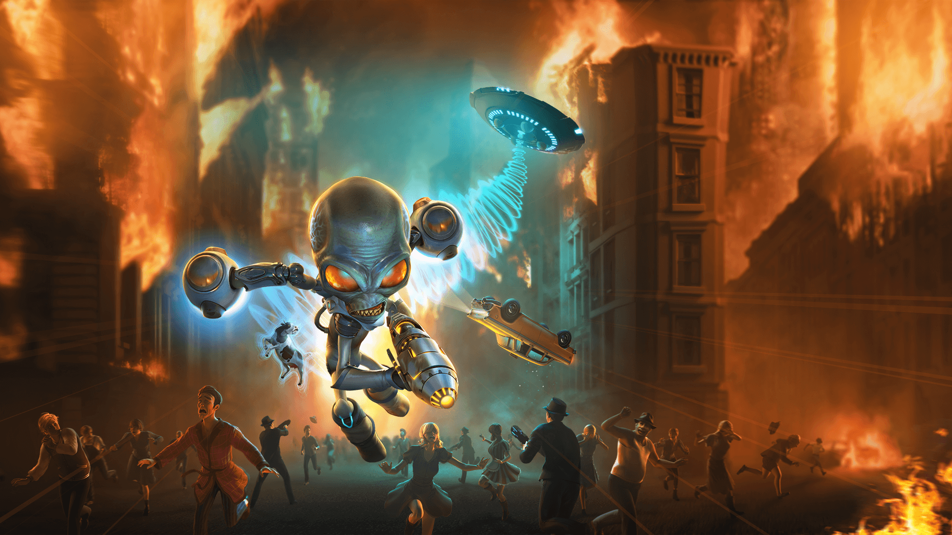 Destroy All Humans Keyart
