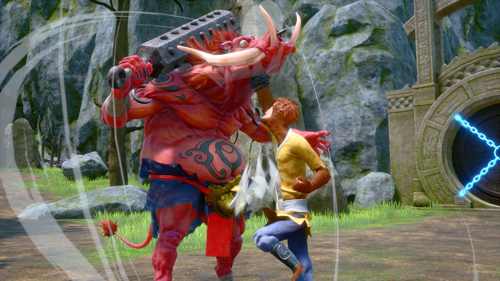 Monkey King: Exclusivo do PS4 ganha novo trailer com um macaco bom